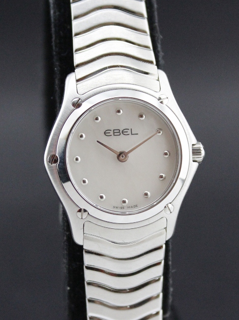 (image for) EBEL LATEST MODEL LADY FULL STEEL CLASSIC WATCH / MOP